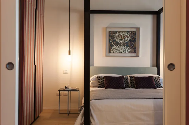 غرفة ديلوكس بسرير مزدوج بشرفة، Lorena Suites & Apartments 2/5