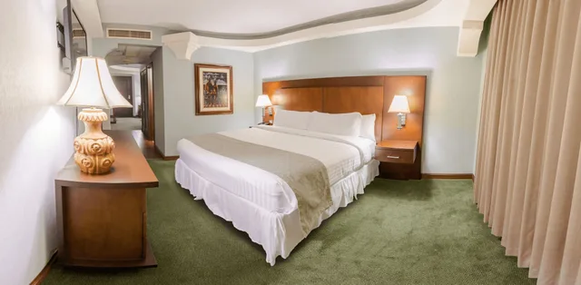 غرفة بسرير كينج بشرفة، Plaza San Martin Hotel 2/7
