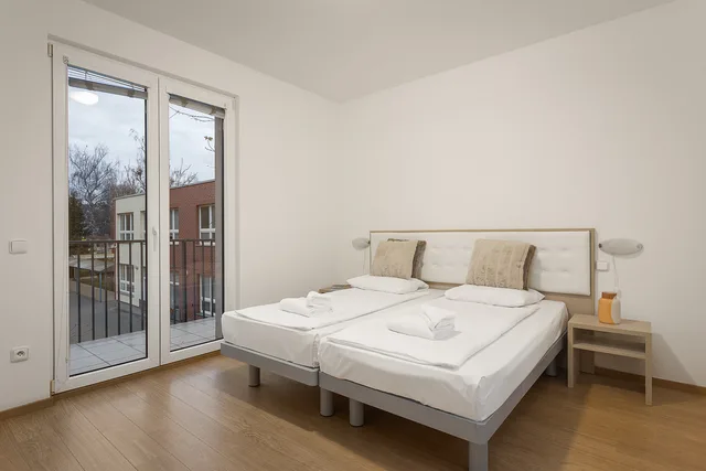 Two bedroom apartment for 6 persons with balcony، Prague City Residence 4/8