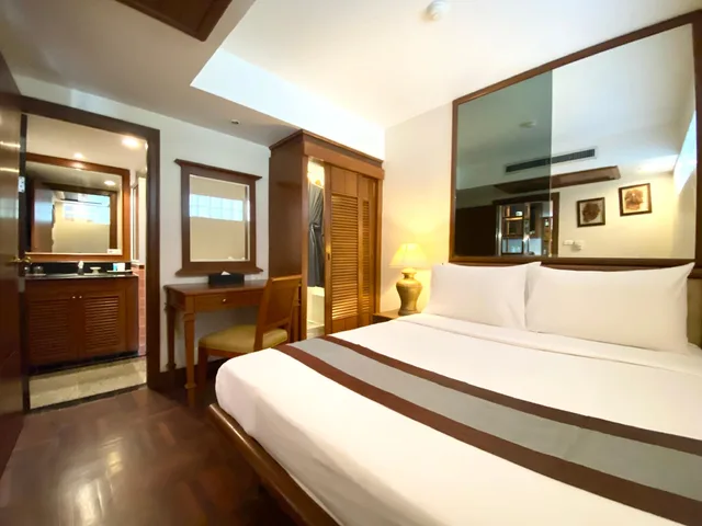 جناح ديلوكس بغرفتي نوم، Sunset Beach Resort 1/1