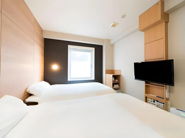 غرفة اقتصادية بسريرين منفصلين، Smile Hotel Kyoto Karasuma Gojo 1/1