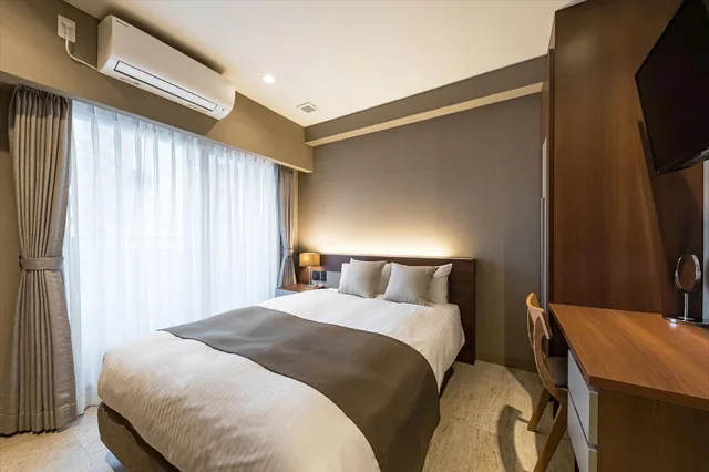 غرفة مفردة بسرير مزدوج للمدخنين، Hotel Shinpoin Osaka 1/1