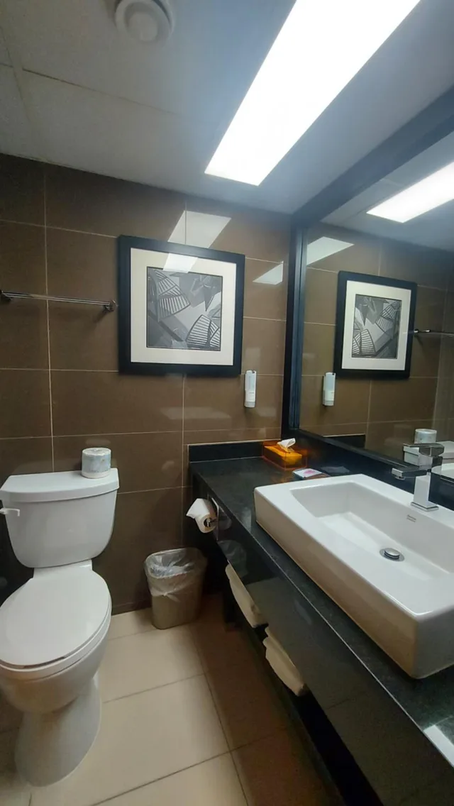 Room, Queen Bed, Pet Friendly, Village Park Inn Calgary 7/7