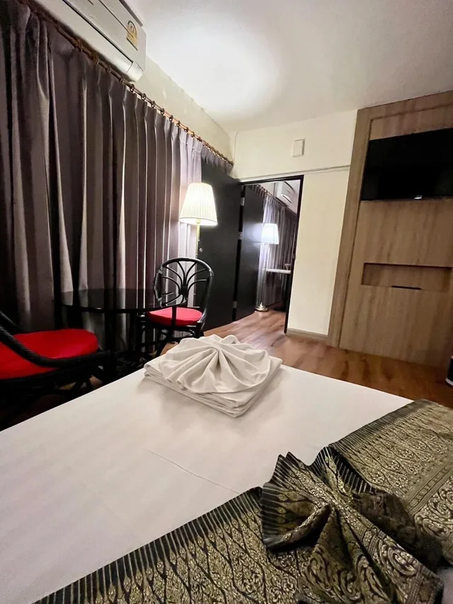 غرفة عائلية بثلاثة أسرّة، Nak Nakara Hotel 1/9