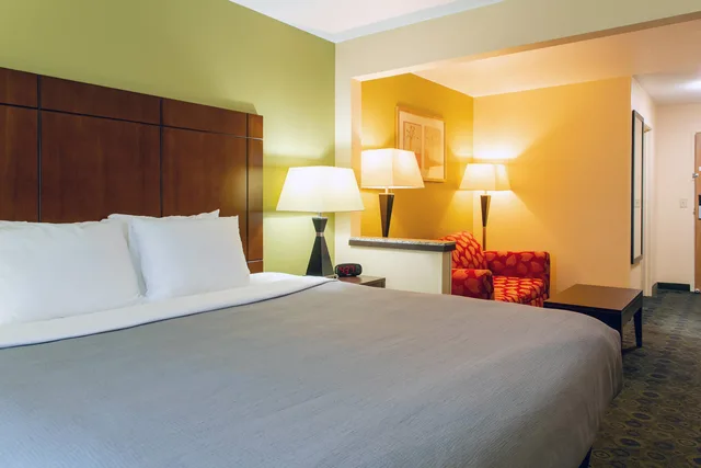 Efficiency, Suite, King Bed, Quality Inn & Suites Bloomington I-55 and I-74 1/6