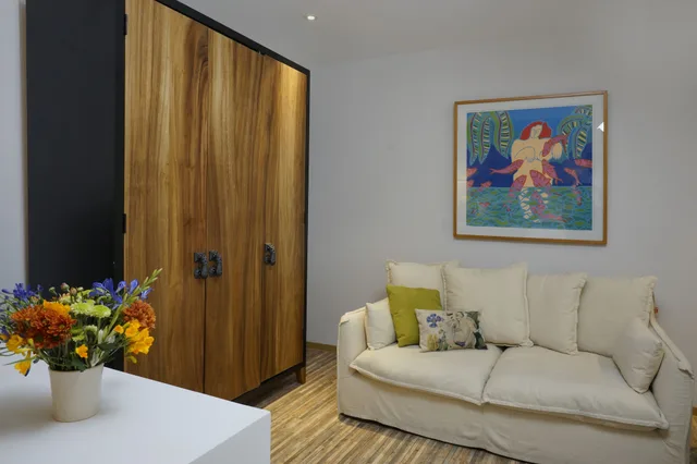 غرفة قياسية بسرير كوين، Casa Goliana La Roma 2/3