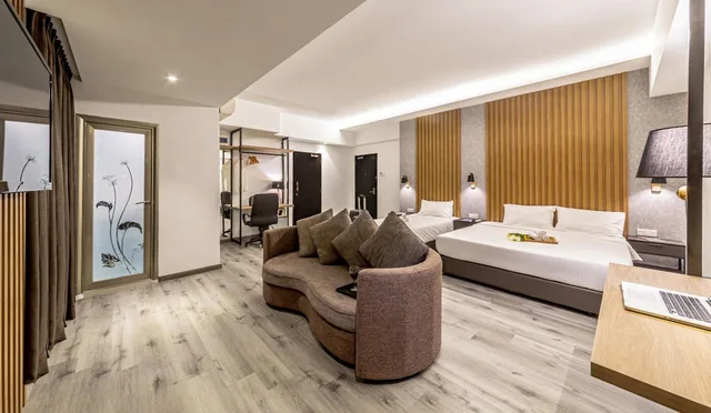 غرفة ديلوكس عائلية، Thy Executive Hotel 5/8