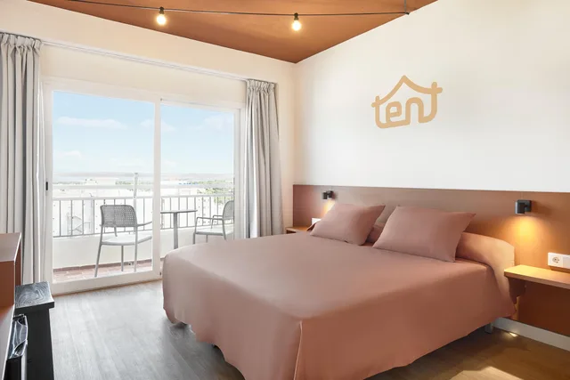 غرفة قياسية بسرير مزدوج بإطلالة على البحر، Tent Bahia De Palma 1/1