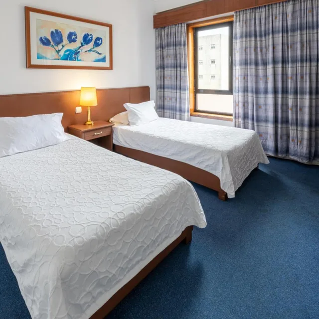 غرفة بسريرين منفصلين، Hotel AS Sao Joao da Madeira 4/10