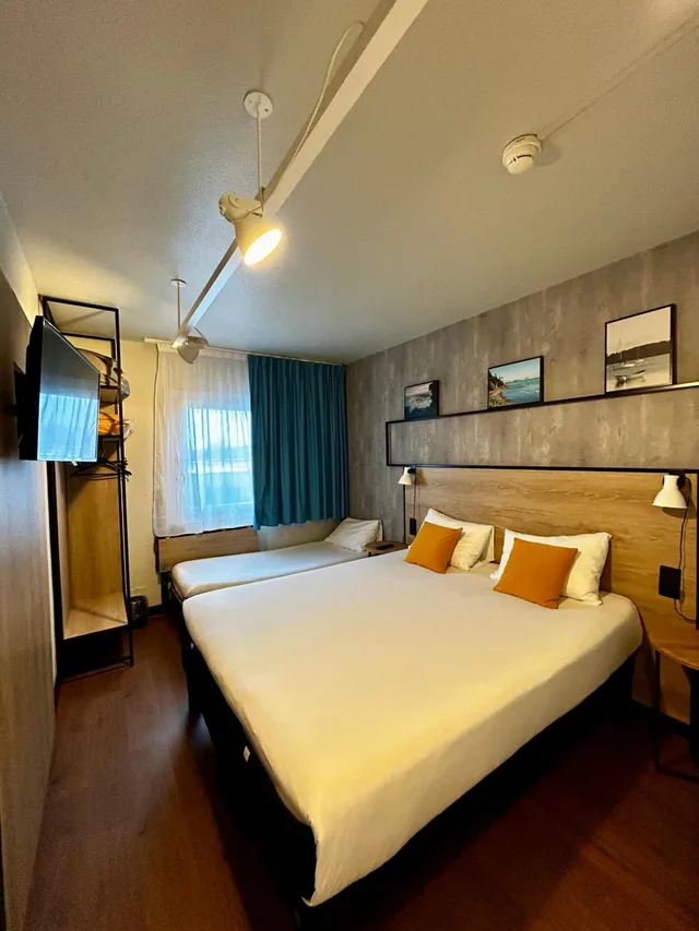 غرفة قياسية بسرير مزدوج وسرير فردي، Ibis St Malo La Madeleine 2/10