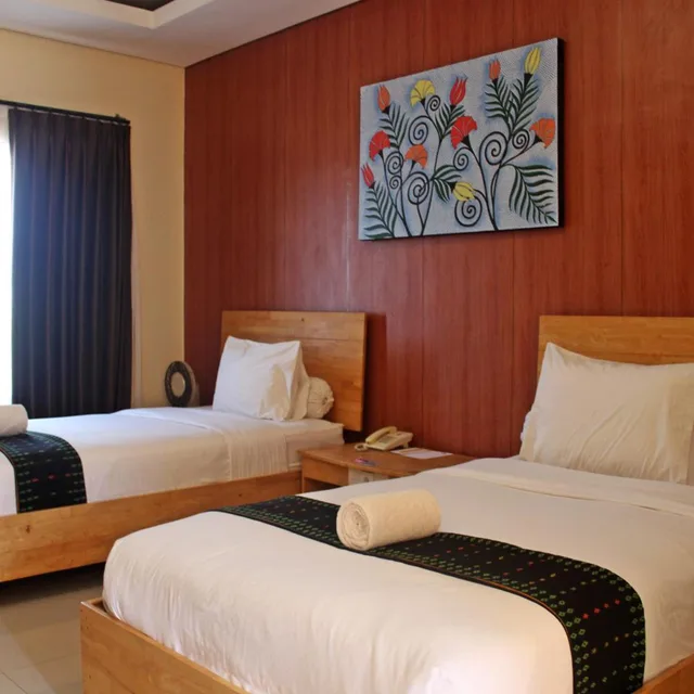 غرفة ديلوكس بسريرين منفصلين، Exotic Komodo Hotel 1/4