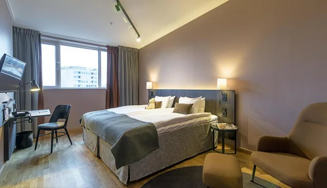 غرفة قياسية بسريرين منفصلين، Scandic Linkoping City 2/3