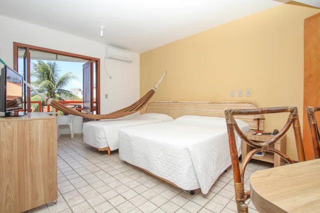 شقة سوبيريور بإطلالة على البحر، Marambaia Apart Hotel 3/8