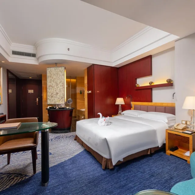 Macau, Deluxe, King Bed, Ocean View، Zhuhai Charming Holiday Hotel 4/6