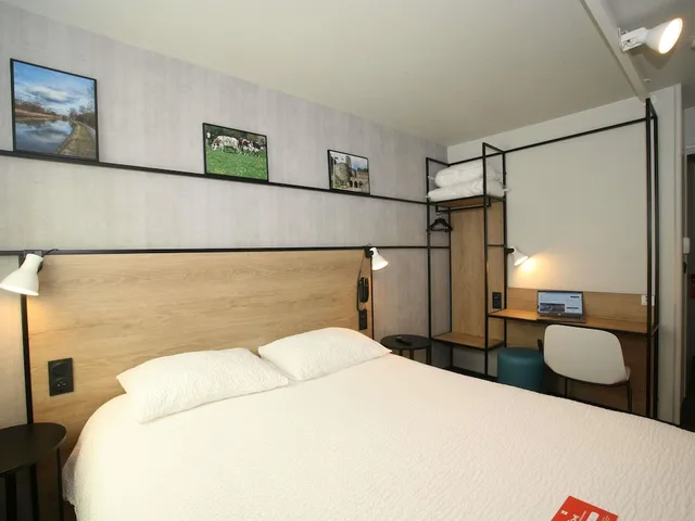 غرفة قياسية بسرير مزدوج، Ibis Hotel Saint Lo 3/10