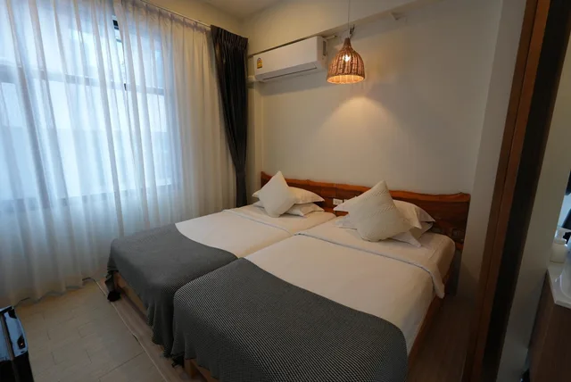 غرفة بريميوم بسريرين منفصلين، Yolo Bangkok Boutique Hotel 9/10
