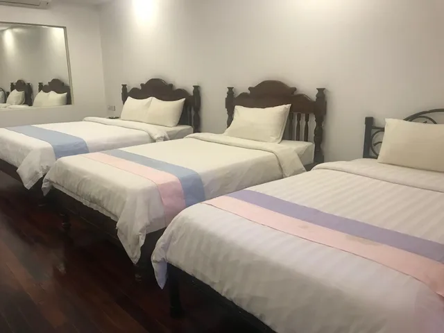غرفة ديلوكس ثلاثية بثلاثة أسرّة، La Residence WatBo Hotel 7/10