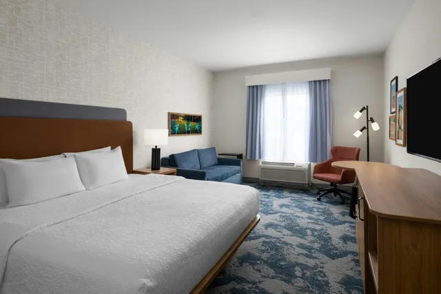 جناح بسرير كينج لذوي الإعاقة، Hampton Inn & Suites Southern Pines-Pinehurst 1/4