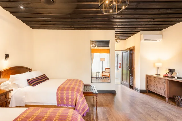 غرفة ديلوكس بسرير مزدوج بإطلالة على الحديقة، Porta Hotel Antigua 1/4