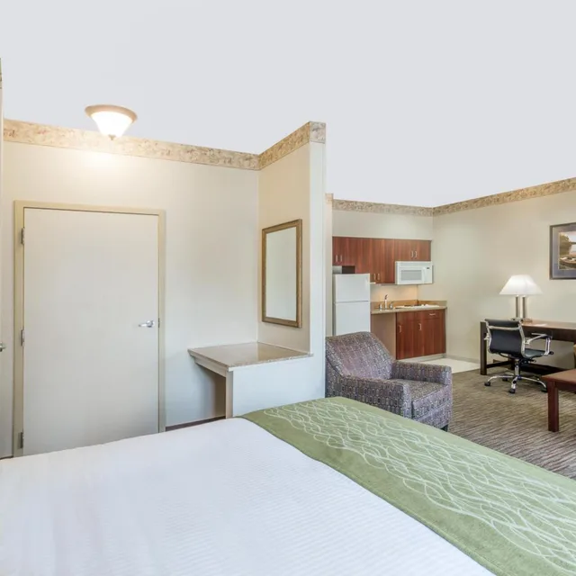 Suite, King Bed, Sofa, Kitchen, Hawthorn Suites by Wyndham Rancho Cordova/Folsom 2/10