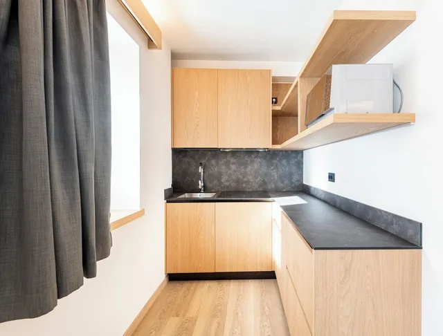شقة ديلوكس بسريرين منفصلين بغرفتي نوم مع أريكة، Residende Nevegall 6/9