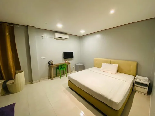 غرفة قياسية بسرير كينج بإطلالة على الحديقة، Dlima Beach Inn 2/10