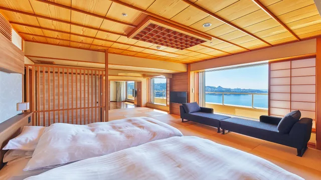 Renovated, Japanese Western, Vip, Residence, Ocean View، Kisyu Shirahama Onsen Musashi 1/2