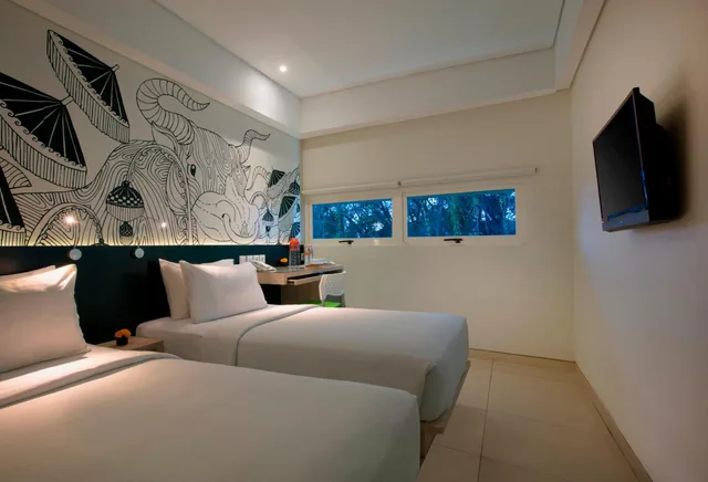 غرفة مريحة بسرير مزدوج، GRANDMAS PLUS HOTEL AIRPORT 5/7