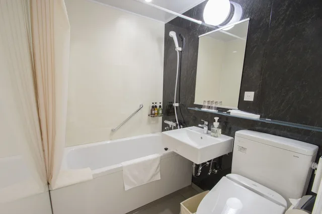 غرفة مفردة بسرير مزدوج، Hearton Hotel Kyoto 3/3