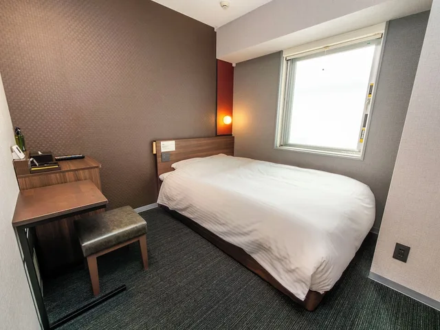 غرفة قياسية بسرير مزدوج، Super Hotel Lohas Jr Nara-Eki 2/3