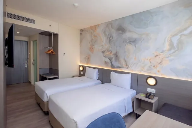 Zest Twin Room، Swiss-Belexpress Jemursari Surabaya 3/10