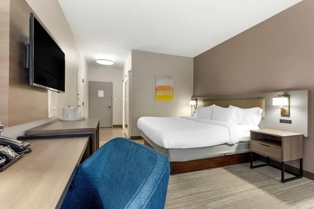 غرفة بسرير كينج لذوي الإعاقة، Comfort Inn Weatherford 3/7