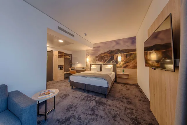 غرفة تنفيذية بسرير كينج، Best Western Hotel Wiesbaden 5/7