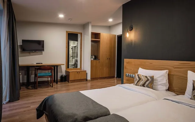 غرفة بسريرين منفصلين لذوي الإعاقة، Bakuriani Inn 3/6