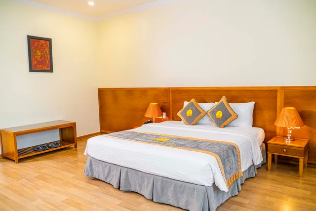 غرفة ديلوكس بسرير مزدوج، Hoang Son Peace Hotel 1/10