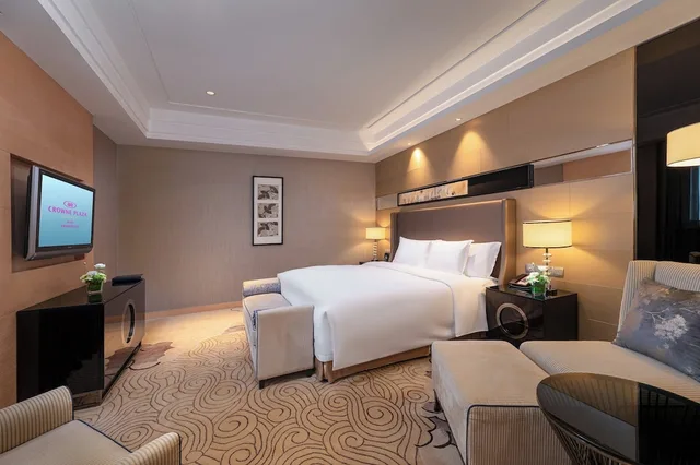 جناح بسرير كينج بغرفة نوم واحدة مع دخول صالة النادي، Crowne Plaza Xian 3/7
