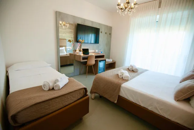 غرفة ديلوكس ثلاثية بإطلالة على البحر، Hotel Maestri 7/10
