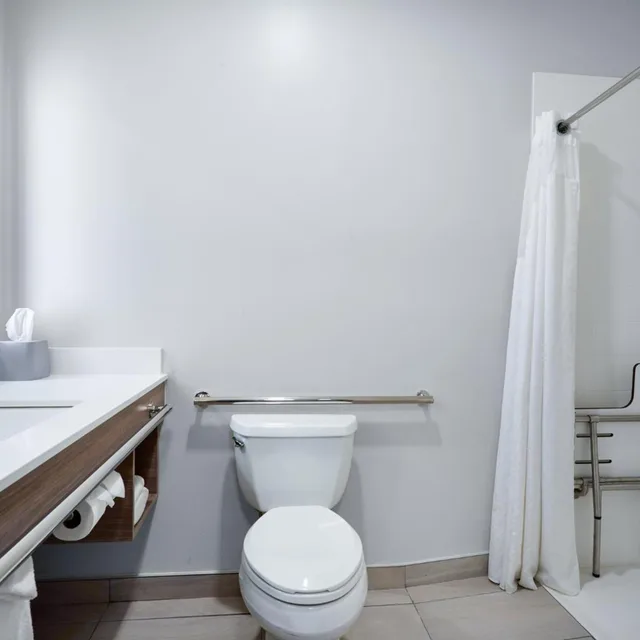 غرفة قياسية بسرير كينج وسرير كوين لذوي الإعاقة، Holiday Inn Express Hotel Suites Swift Current 3/3