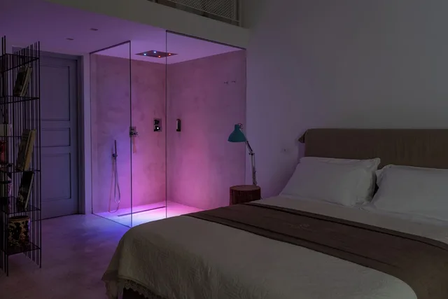 غرفة فاخرة بسرير كوين، Donna Domenica Boutique Suites 5/10