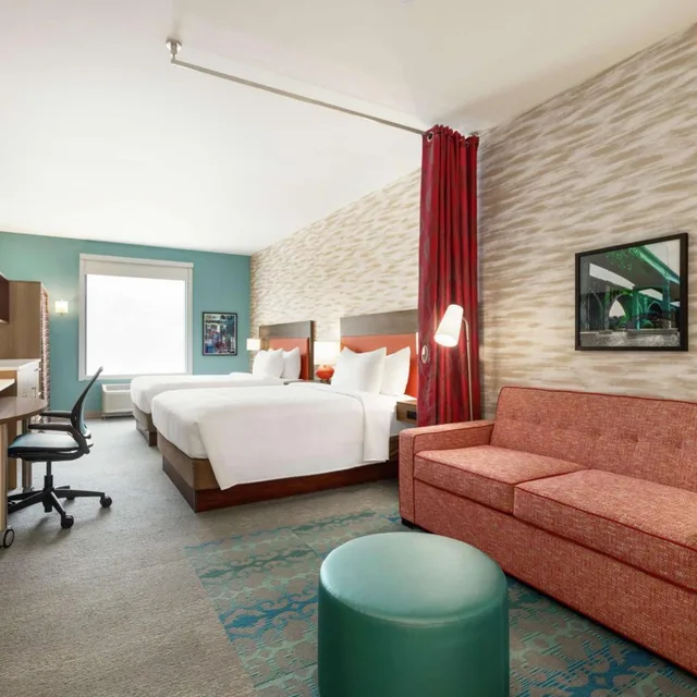 استوديو بسريرين كوين مع أريكة، Home2 Suites by Hilton New Brunswick 3/10