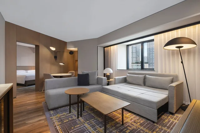 جناح استوديو كلوب بغرفة نوم واحدة، Sheraton Chengdu Lido 3/8