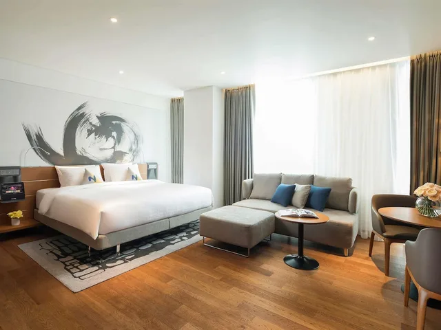 إقامة ديلوكس بسرير مزدوج، Novotel Ambassador Seoul Dongdaemun Hotels and Residences 1/4