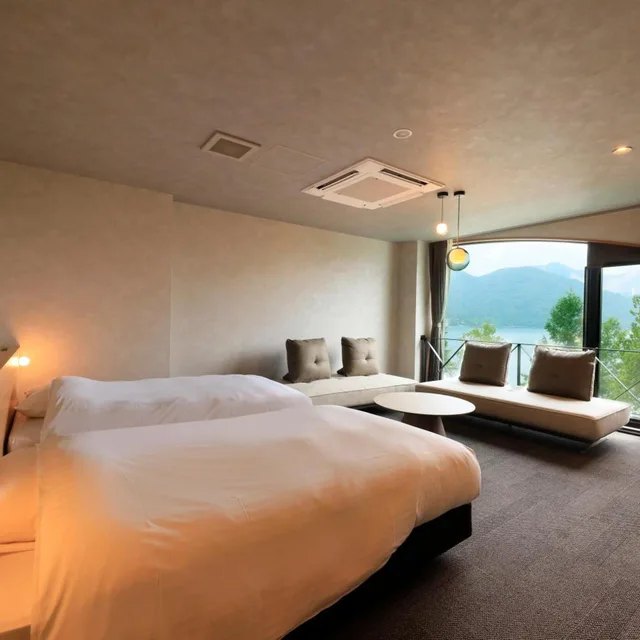 غرفة سوبيريور بسريرين منفصلين، Yutorelo Nikko Hostel 2/4