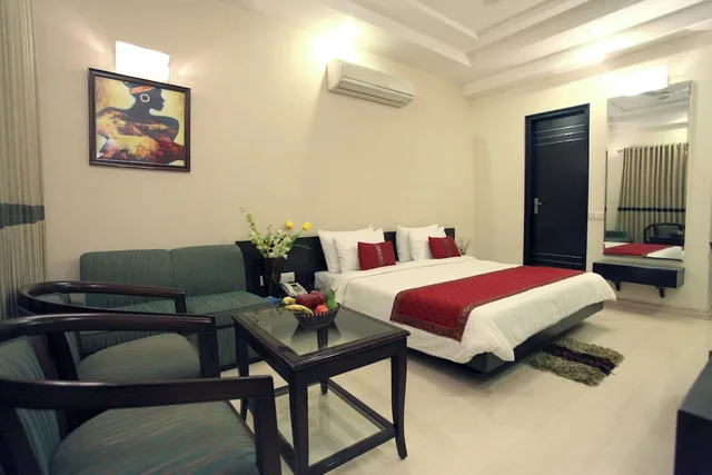 غرفة ديلوكس بسرير مزدوج، HOTEL SAAR INN 8/10