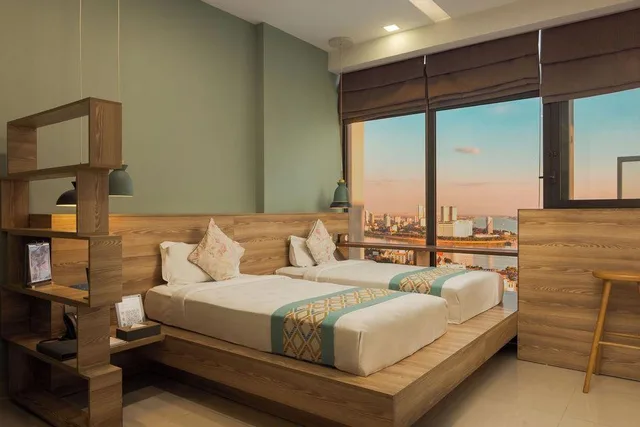 1 Bedroom, Landmark, 2 Double Beds, River View، The Snowbell Hotel 2/2