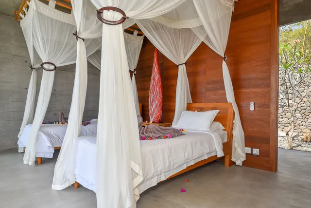 فيلا بسرير مزدوج وسريرين منفصلين وأسرّة بطابقين، Sumberkima Hill Private Villa Retreat 1/3