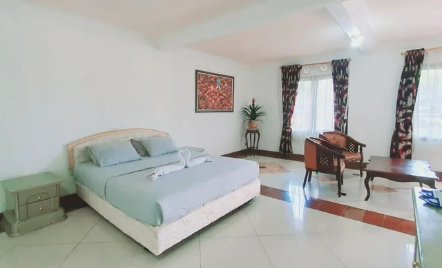غرفة ديلوكس، Aries Biru Hotel and Villa 1/2