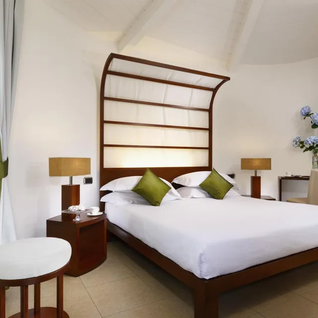 غرفة سوبيريور بسرير مزدوج بإطلالة جزئية على البحر، La Plage Resort 1/4