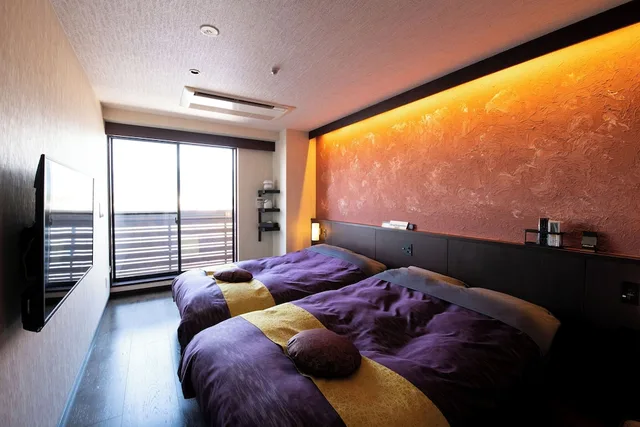 Suite, Twin Beds, 2 Futon Beds, Sauna, Outdoor Bath، Hanayagi no Sho Keizan 1/2