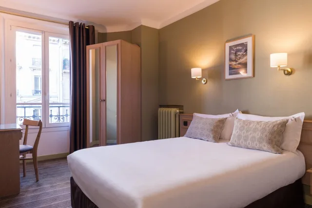 غرفة بسرير مزدوج، Hotel Paris France 2/4